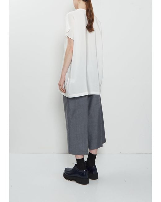 Sofie D'Hoore White Baila Silk Top