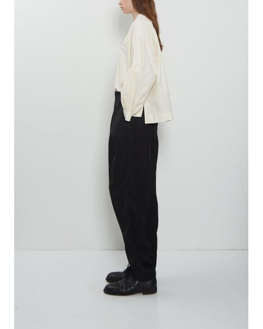 Casey Casey White Verger Cupro Pant