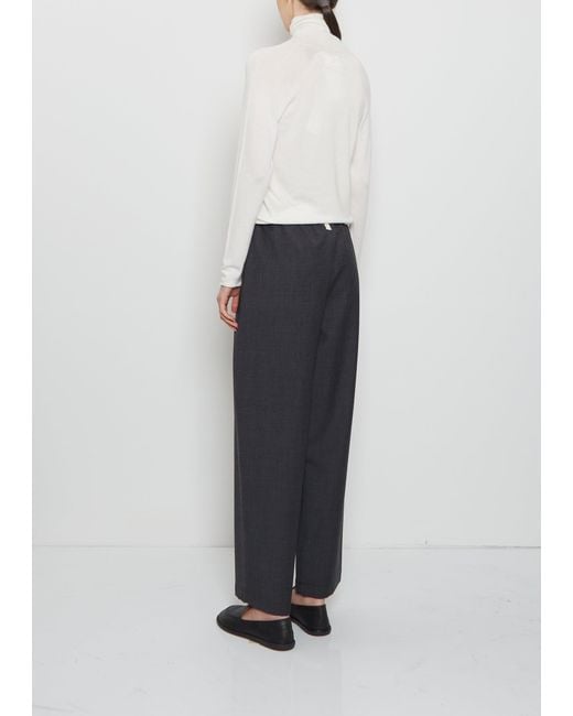 NITTO White Quarto Wool Pants