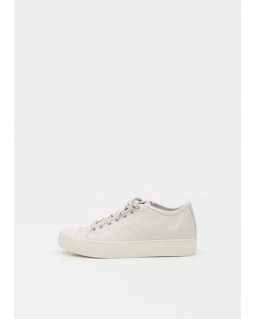 Sofie D'Hoore White Folk Leather Sneakers