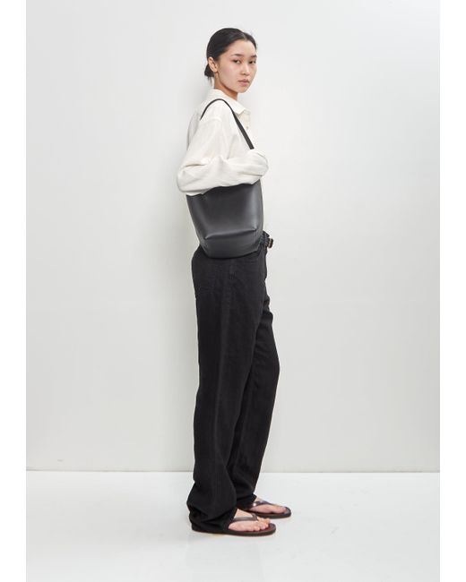 The Row Black Medium N/s Park Tote