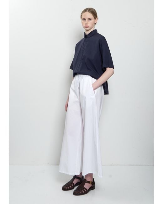 Labo.art Blue Enne Clara Poplin Pant