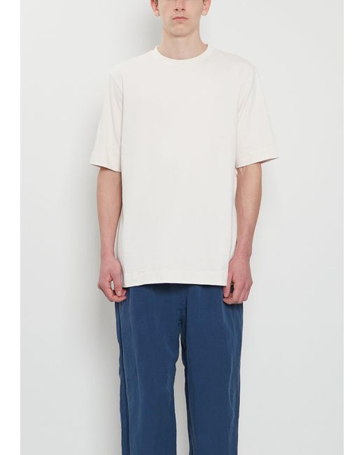 Casey Casey Blue Felix Cotton T-shirt