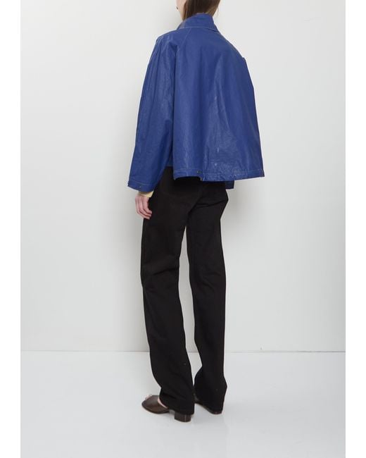 Konrad Blue Florian Reversible Linen Jacket