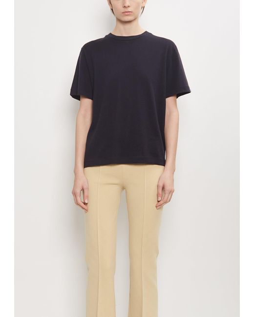 Extreme Cashmere Black Cotton Cashmere N°268 Cuba Top