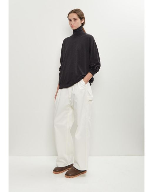Sofie D'Hoore Black Maffei Wool Turtleneck Pullover