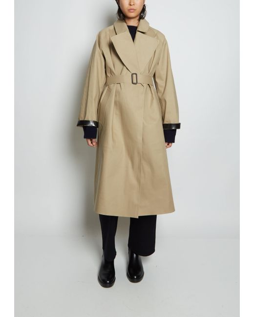Mackintosh Kintore Cotton Trench Rain Coat in Natural | Lyst Canada