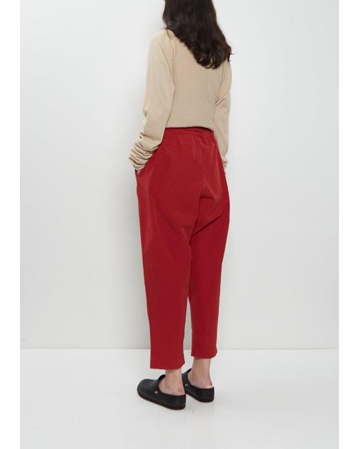 Casey Casey Red Tippy Cotton Pant