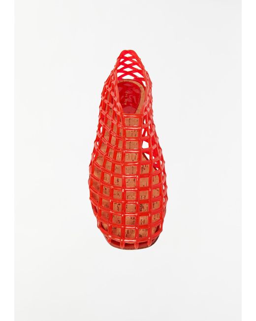 The Row Mara Flat in Red | Lyst