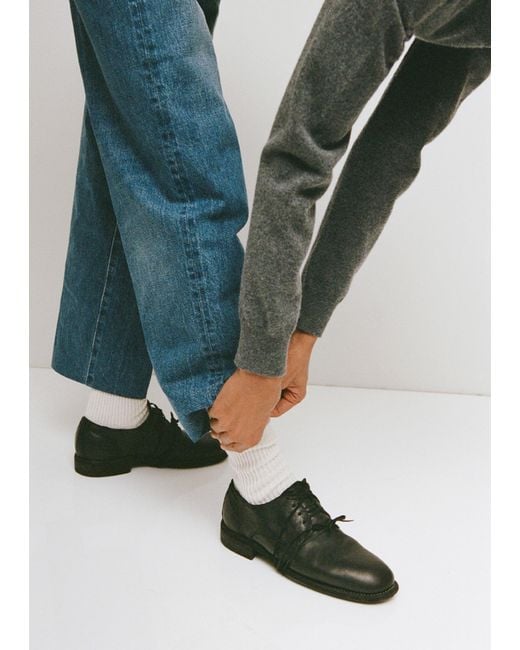 Guidi White Classic Derby