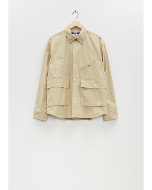 Junya Watanabe Natural Cotton Cloth Utility Overshirt