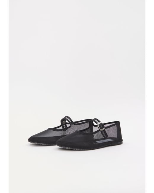 DROGHERIA CRIVELLINI White Mary Jane Pasj Mesh Ness