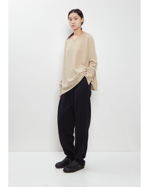 Casey Casey Natural Seamless Cashmere Jumper