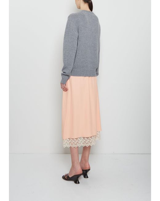 Begg x Co Gray Hepburn Cashmere Crewneck