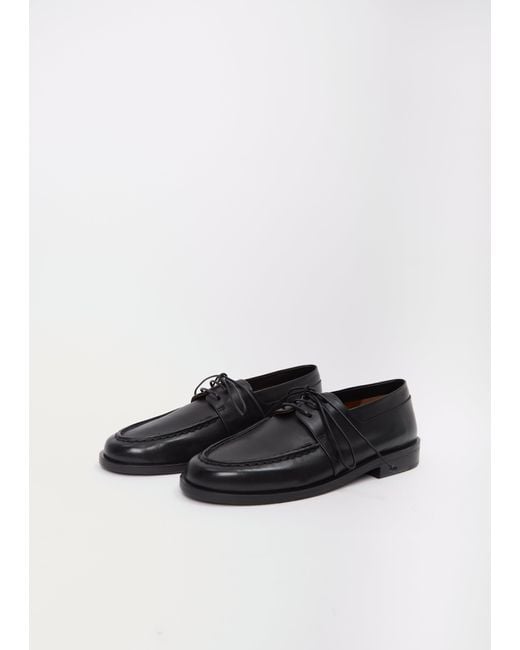 Marsèll White Mocasso Mocassino Laced Loafer
