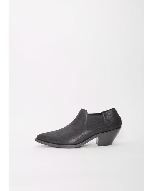 Junya Watanabe White Leather Metallic Embossed Ankle Boot