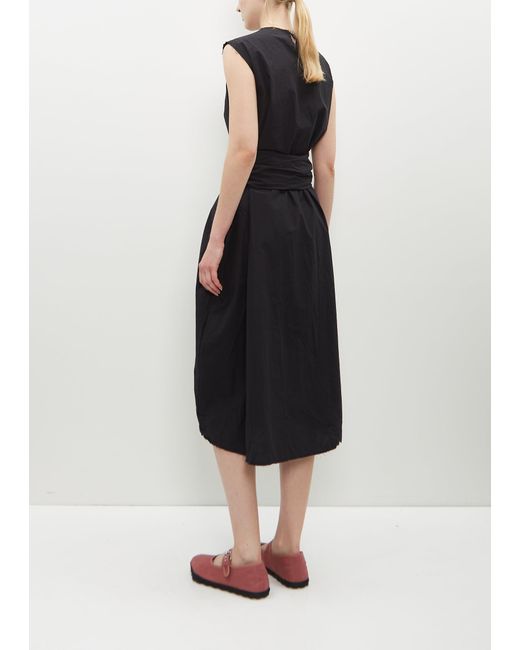 Scha Black Sleeveless Dress Medium-long