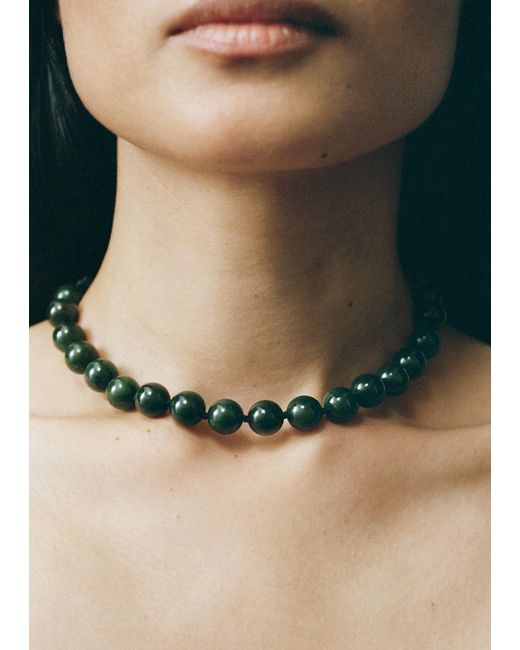 Sophie Buhai Black Jade Everyday Boule Collar