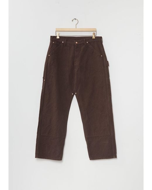 Comoli Men White Cotton Duck Painter Pants