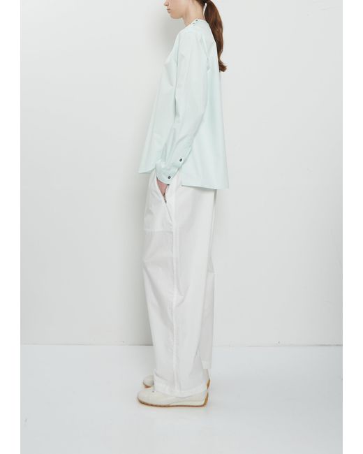 Sofie D'Hoore White Barel Cotton Pullover Shirt