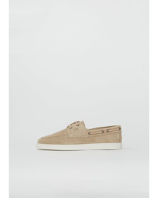 Church's Men White Peebles Beach Boat Shoes