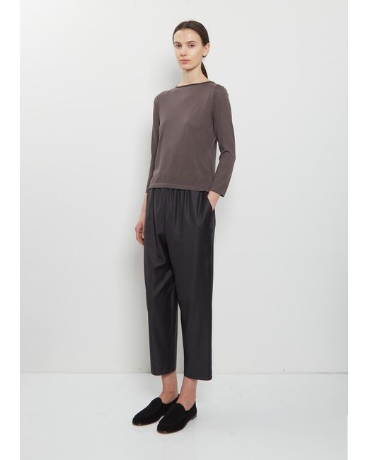Dusan Gray Classic Cashmere Sweater