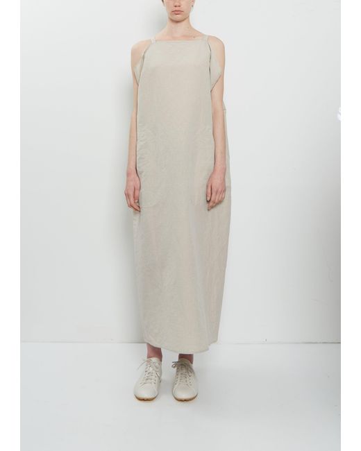 Sofie D'Hoore White Dele Linen Cotton Dress