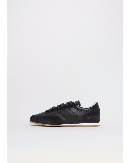 Common Projects White Minimal Suede Nappa Runner