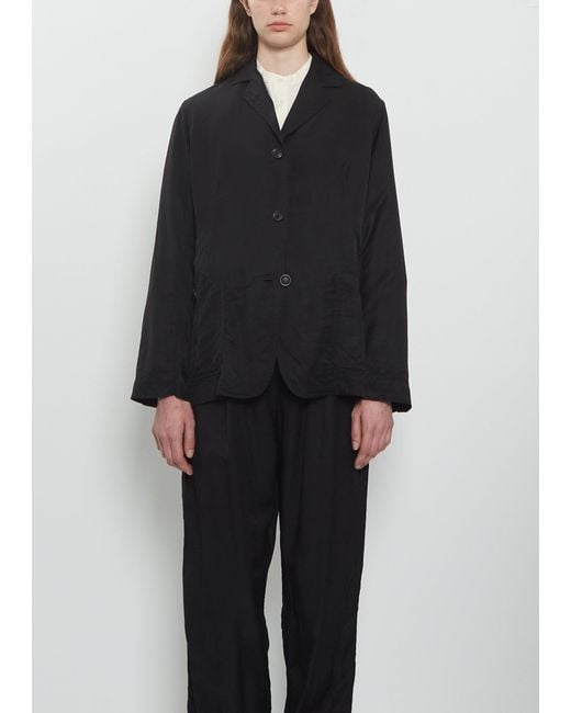 Casey Casey Black Val Cupro Jacket