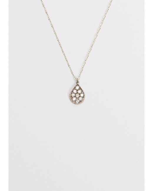 Noguchi Bijoux White Bijoux Lace Necklace
