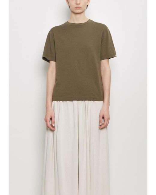 Extreme Cashmere Green N°268 Cuba Cotton Cashmere Top
