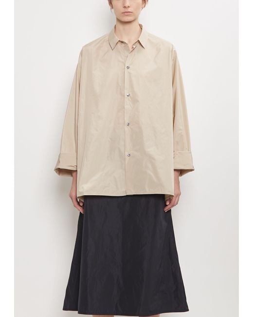 Sofie D'Hoore White Binan Technical Side Pockets Shirt
