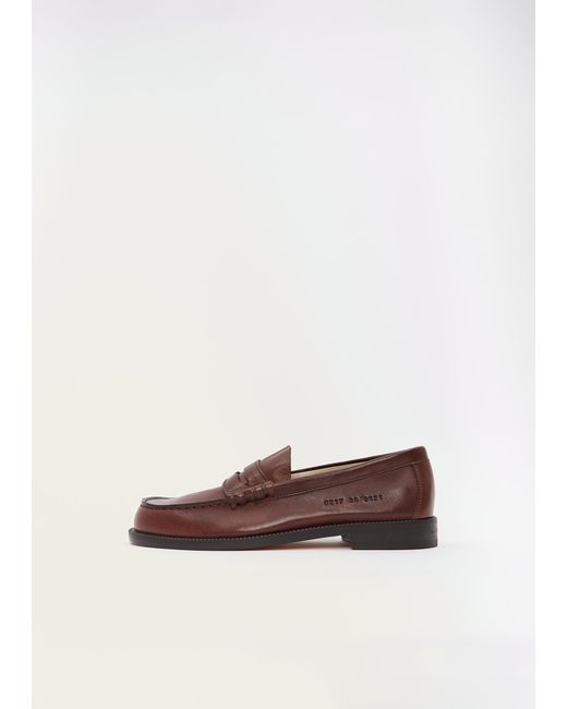 Common Projects White Soft Leather Loafer