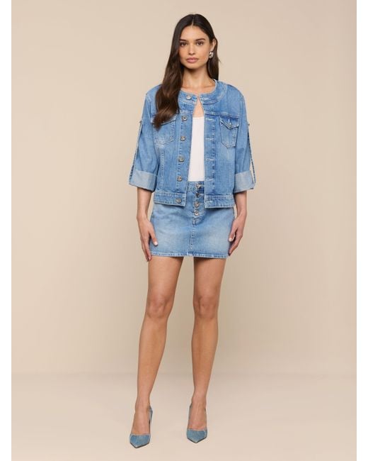 L'Agence Blue Anouk Jean Jacket