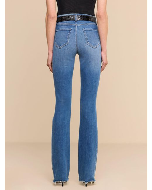 L'Agence Blue Ruth Straight-leg Jean
