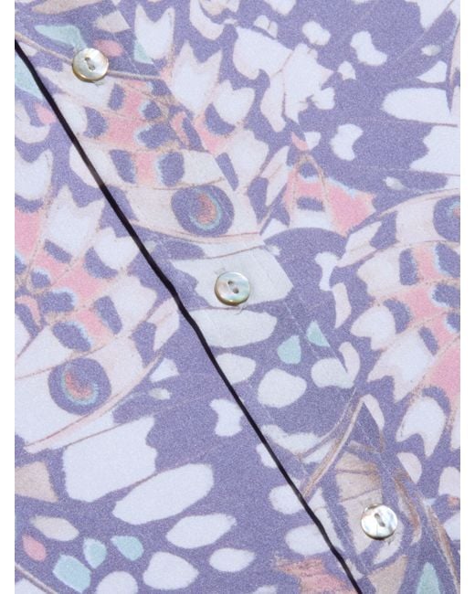 L'Agence Natural Dani Silk Blouse Top