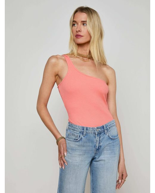 Body Cassidy À Épaules Dénudées, Corail L'Agence en coloris Blue