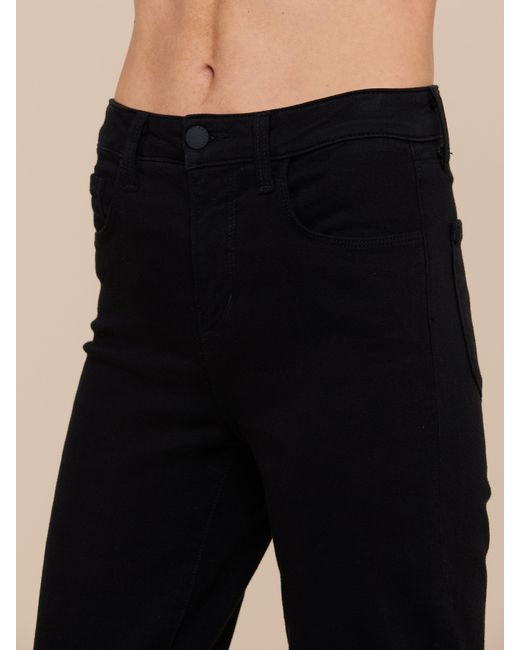 L'Agence White Ruth Straight-leg Jean