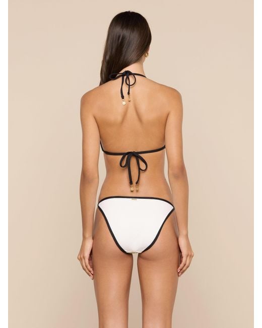 L'Agence Natural String Bikini Bottom