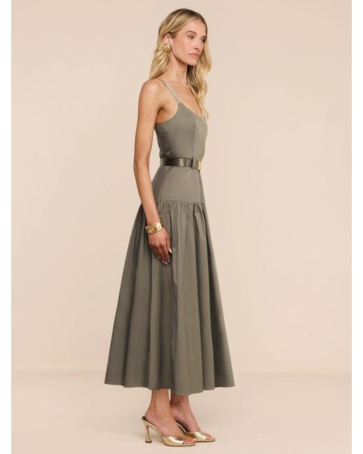 L'Agence Green Rima Dress