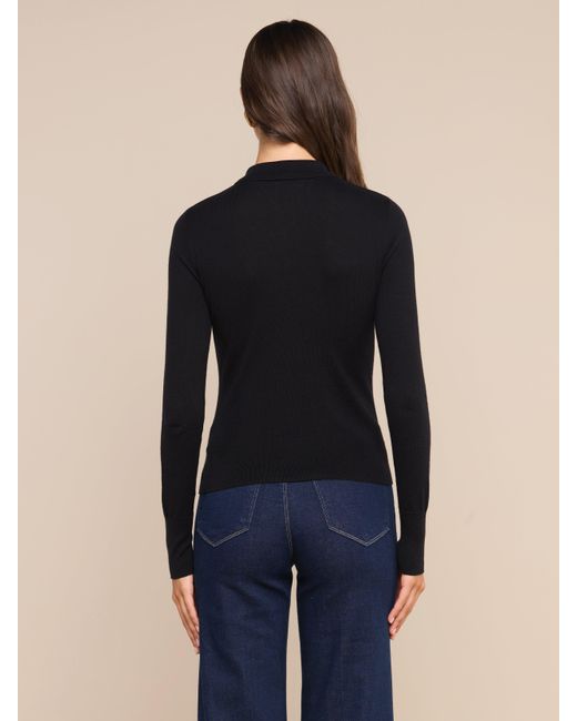 L'Agence Blue Sterling Sweater