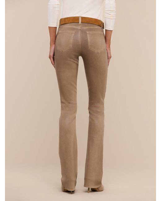 L'Agence Natural Selma Coated Bootcut Jean