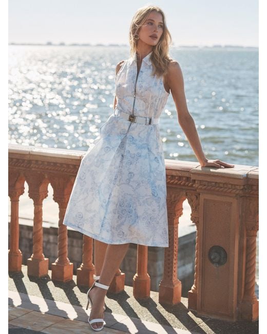L'Agence White Kylo Shirt Dress