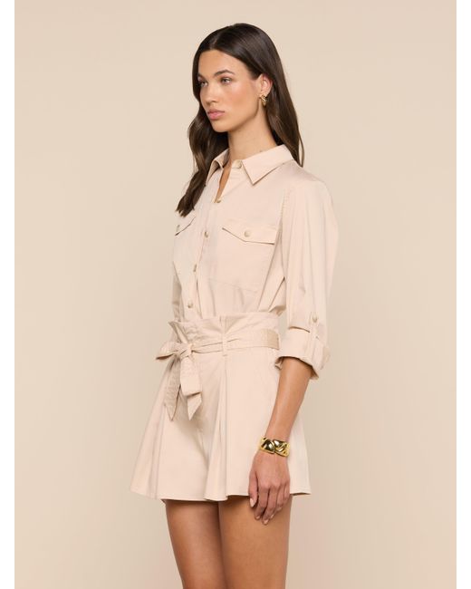 L'Agence Natural Pearson Poplin Shirt