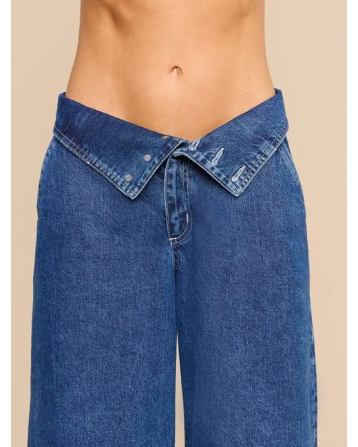 L'Agence Blue Sonja Corset Jean