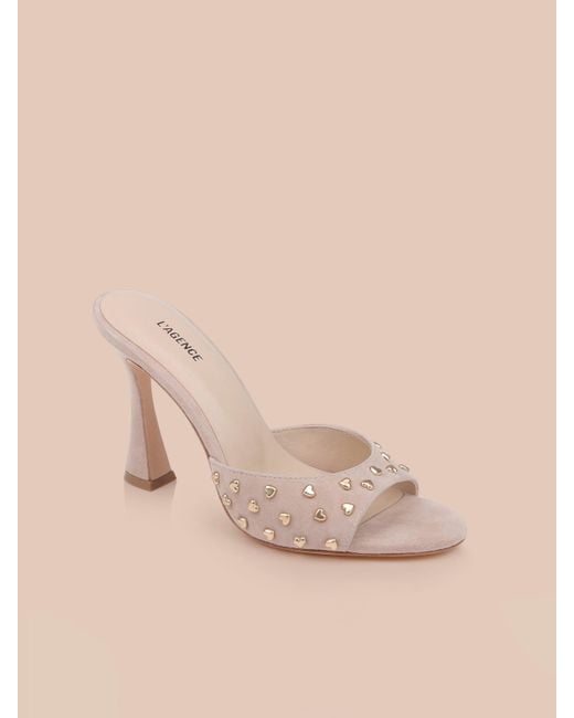 L'Agence Natural Avery Embellished Mule