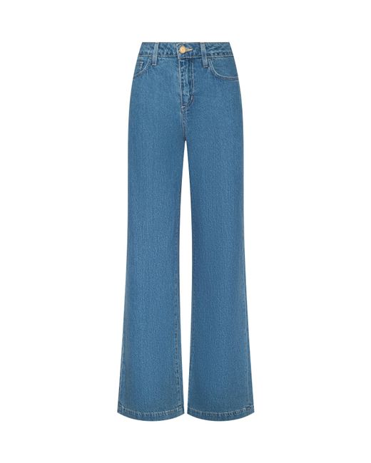 L'Agence Blue Scottie Wide-Leg Jean