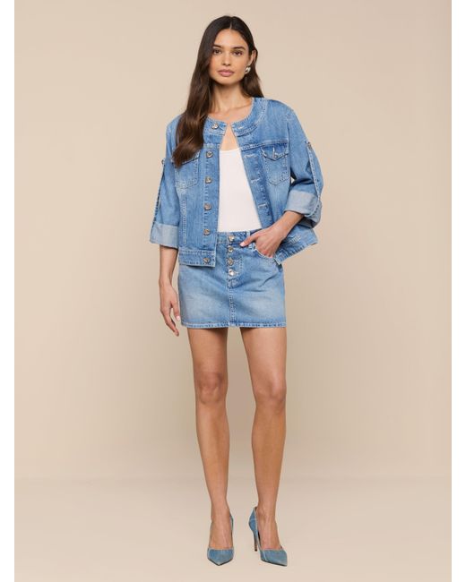 L'Agence Blue Anouk Jean Jacket