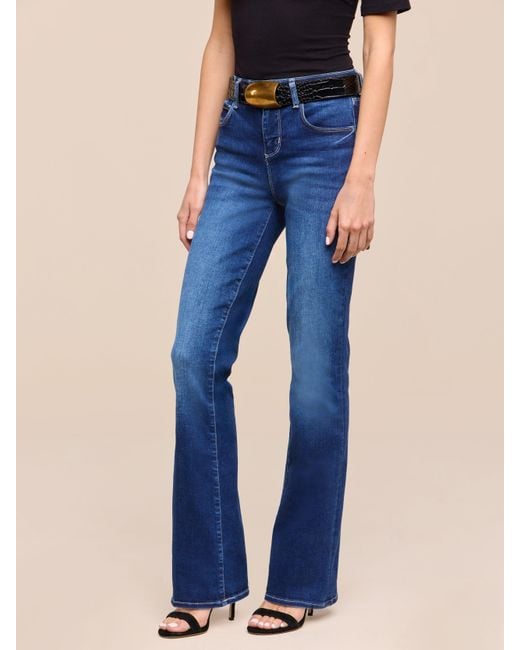 L'Agence Blue Petite Selma Bootcut Jean