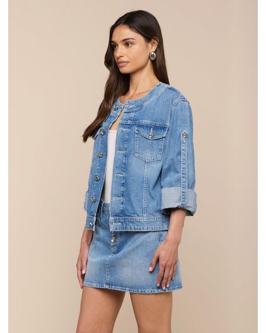 L'Agence Blue Anouk Jean Jacket